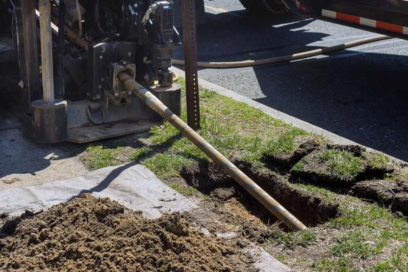 drainage pipe line