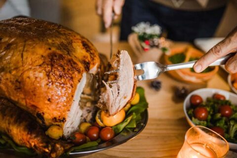 Roasted chicken